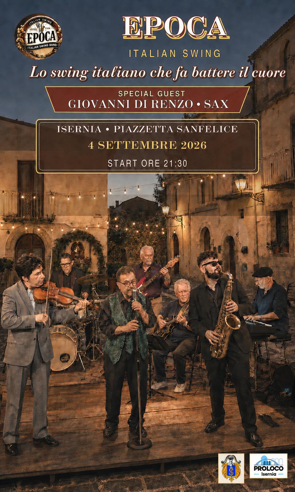 Locandina di Epoca Italian Swing