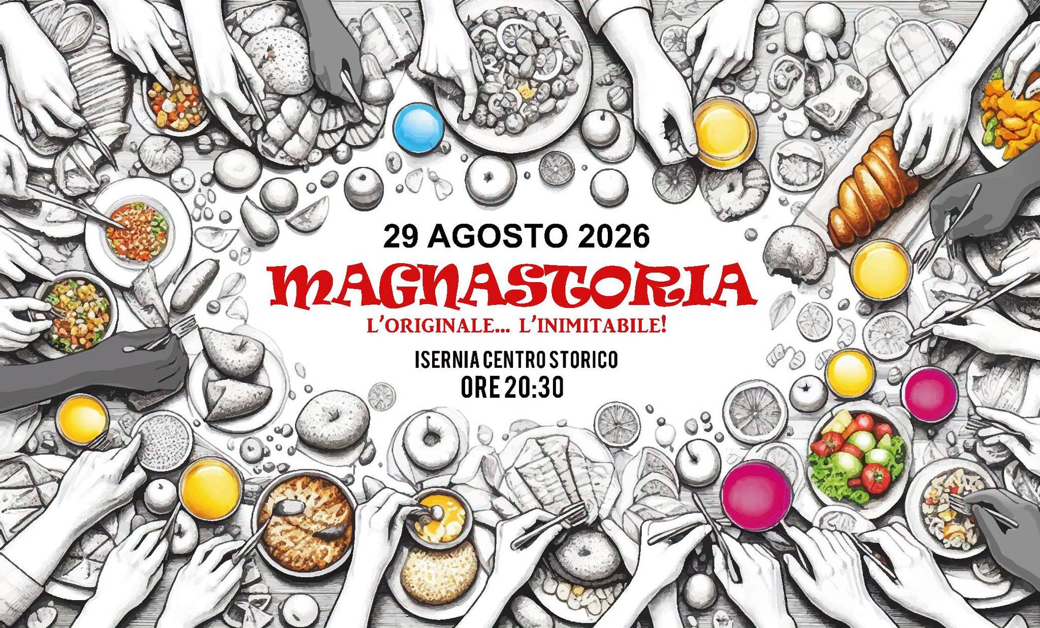Locandina di Magnastoria - La tavolata dei record. L'inimitabile!