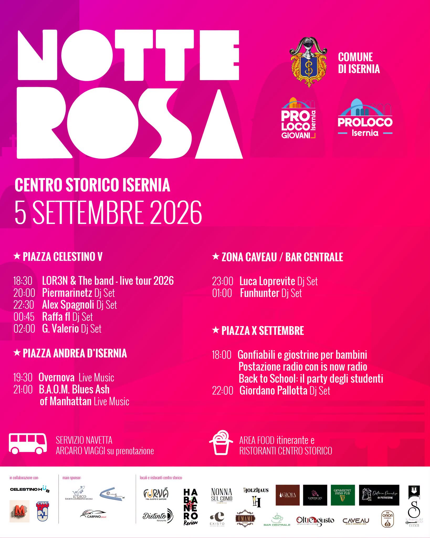 Locandina di Notte Rosa
