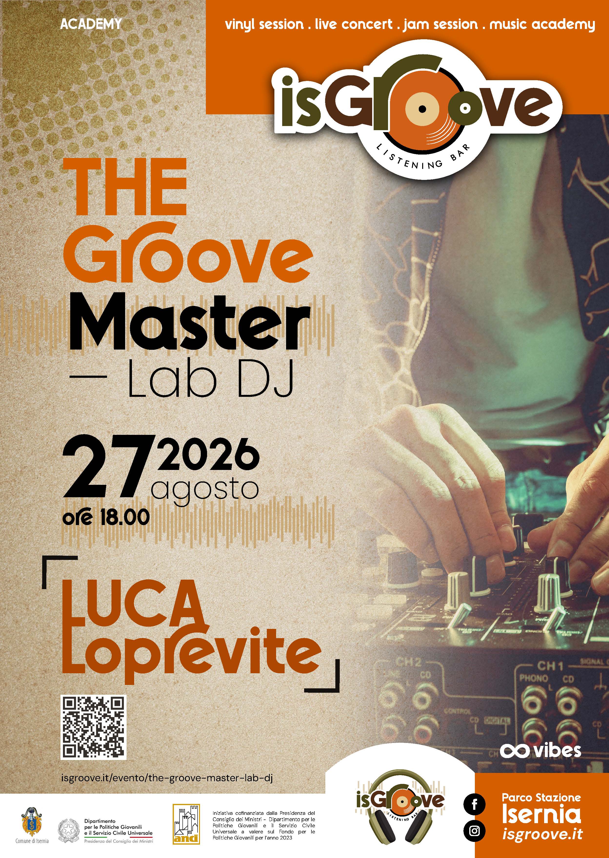 Locandina di The Groove Master — Lab DJ
