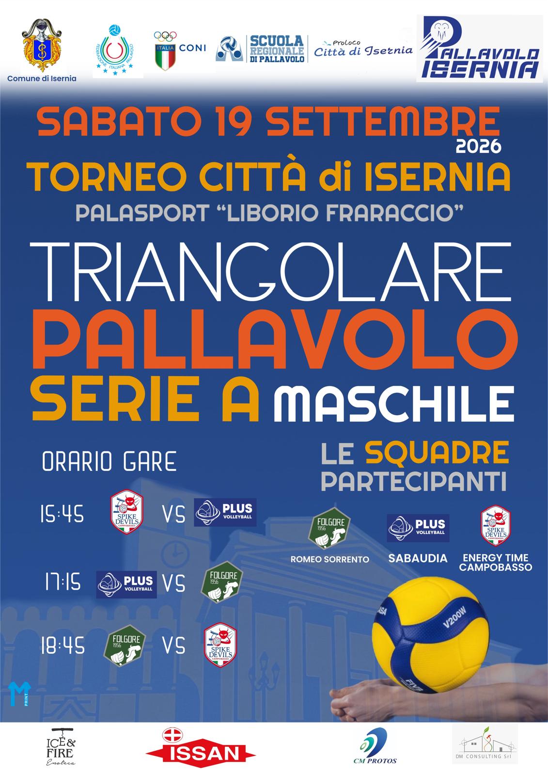 Locandina di Torneo Città di Isernia