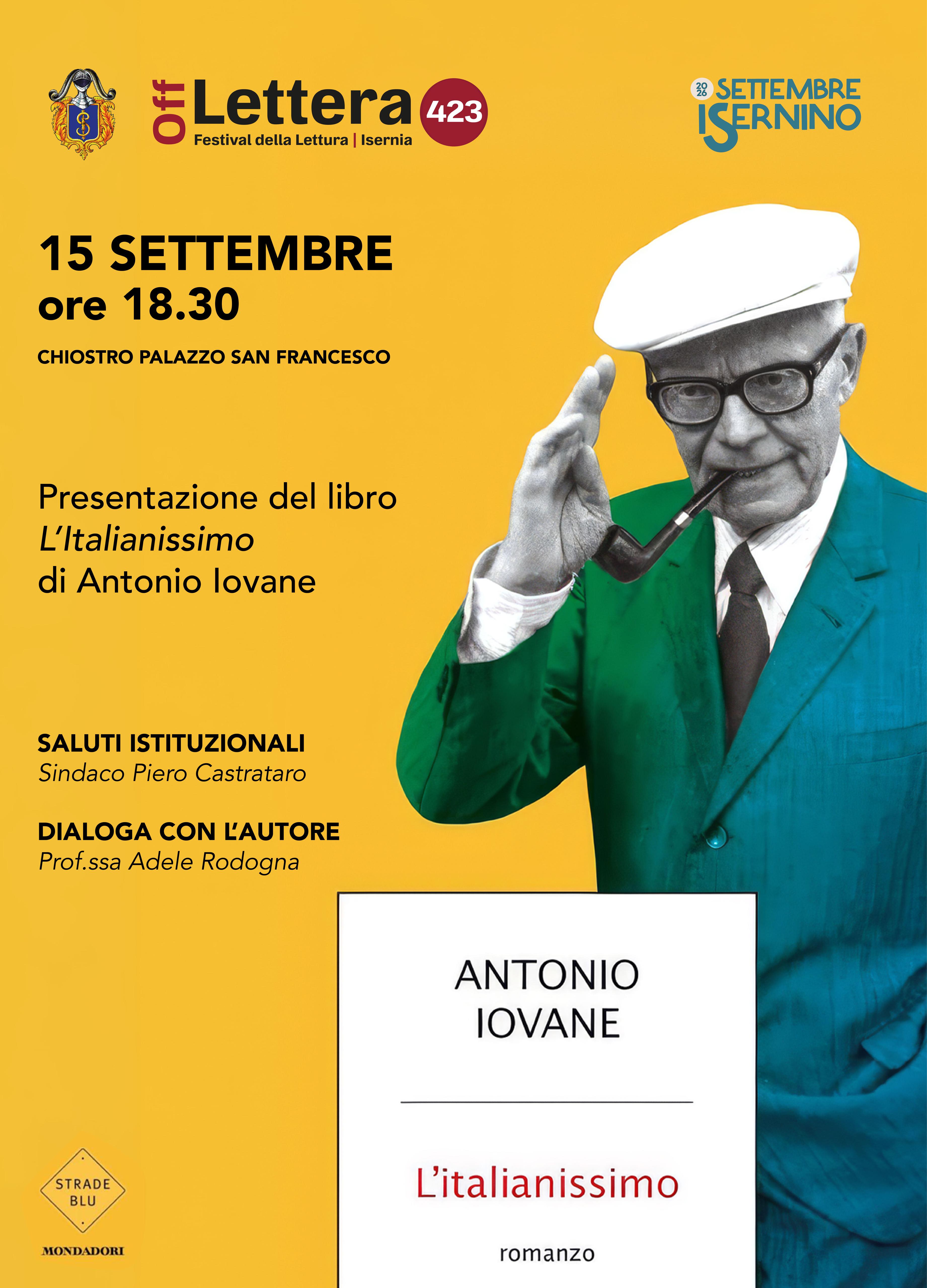 Locandina di L’ITALIANISSIMO di Antonio Iovane