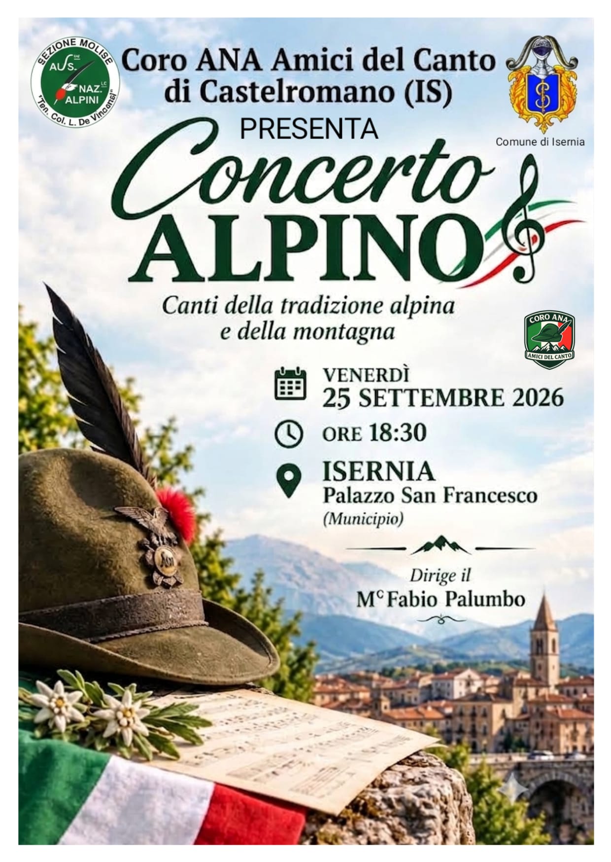 Locandina di Concerto Alpino