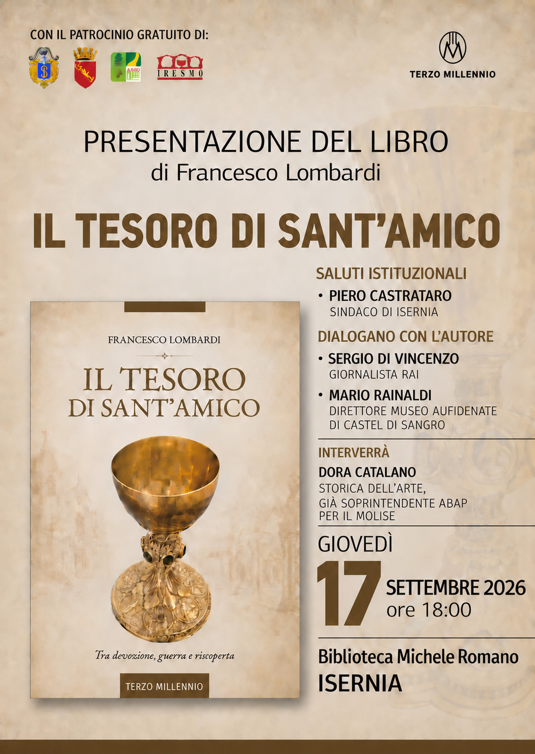 Locandina di Il tesoro di Sant'Amico. Tra devozione, guerra e riscoperta.