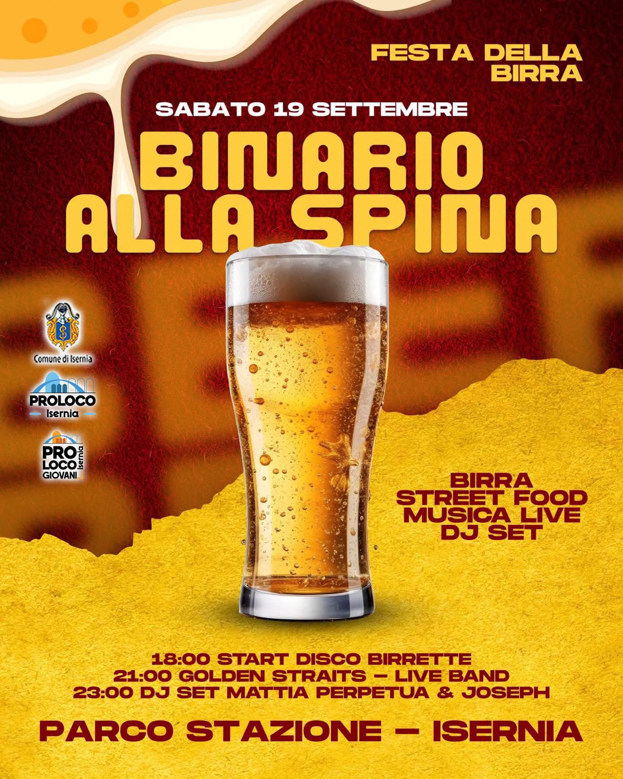 Locandina di Binario alla spina